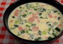 Окрошка на кефире: готовим самый летний суп